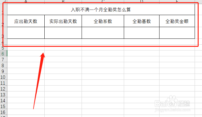 入职不满一个月怎么算全勤奖金额