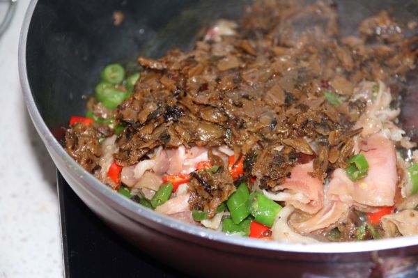 牛肉卷烩外婆菜