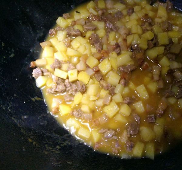牛肉土豆咖喱饭