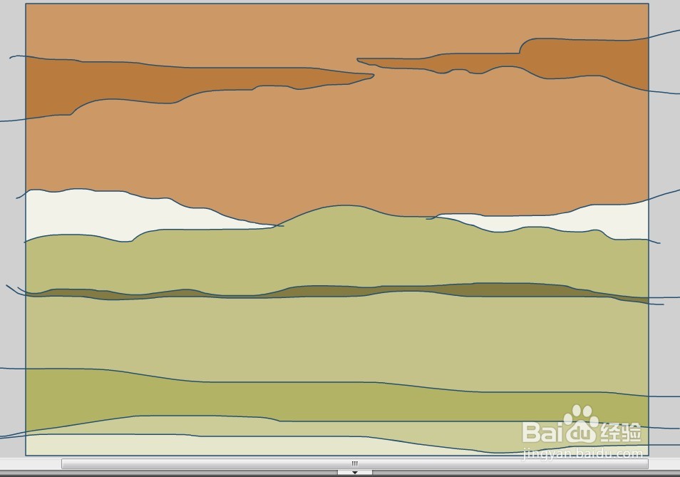 flash如何绘制一个泥土的背景