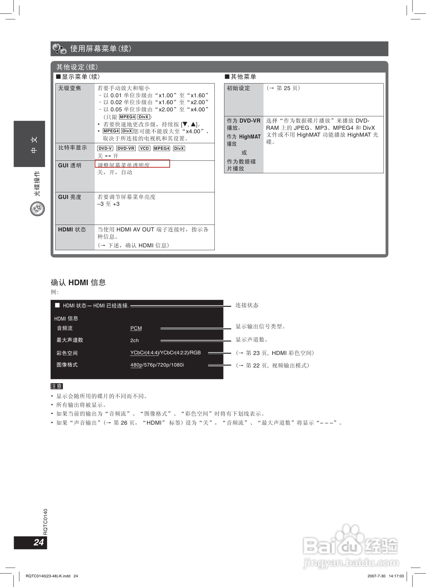 松下SC-HT869家庭影院使用说明书:[2]