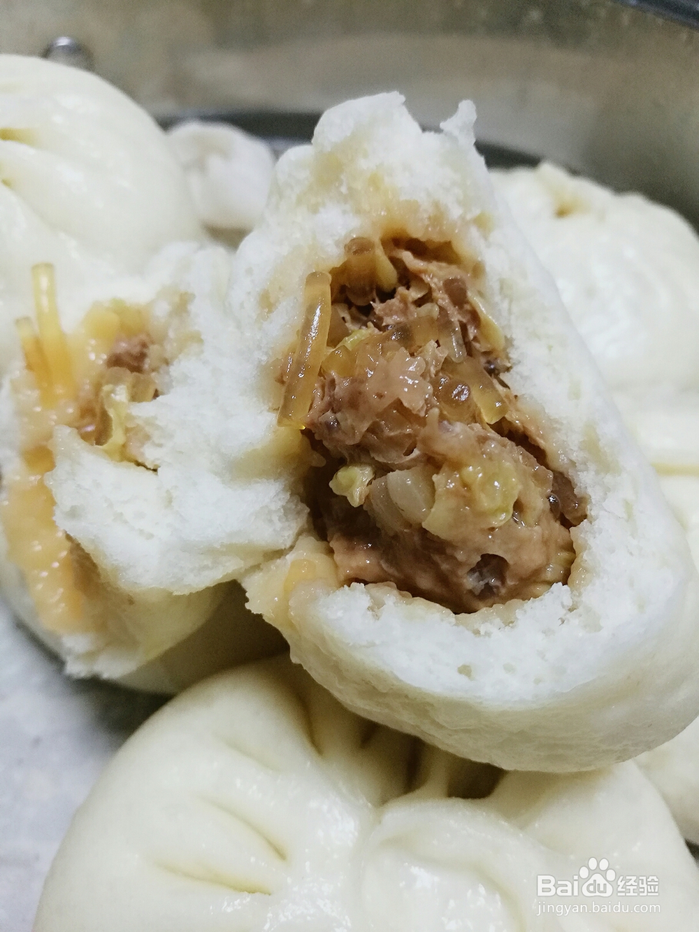 一个人做白菜粉条猪肉包