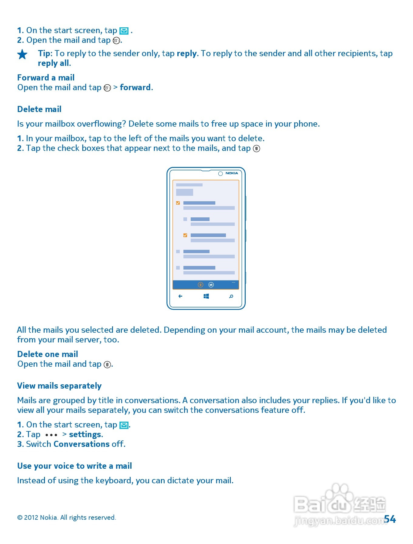 诺基亚Nokia Lumia 820手机使用说明书:[6]