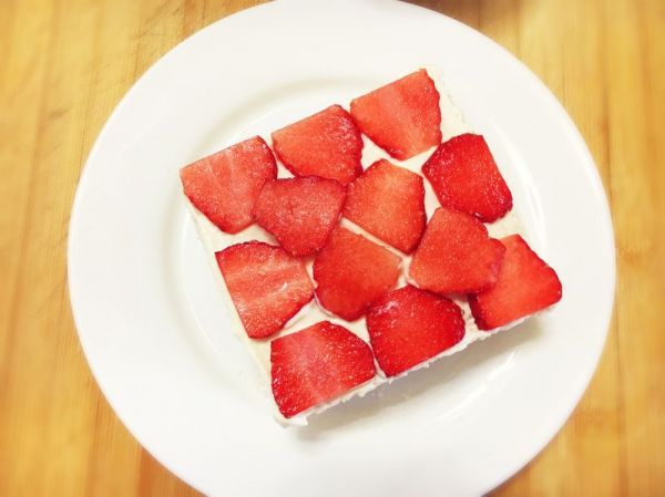 花生酱水果三明治