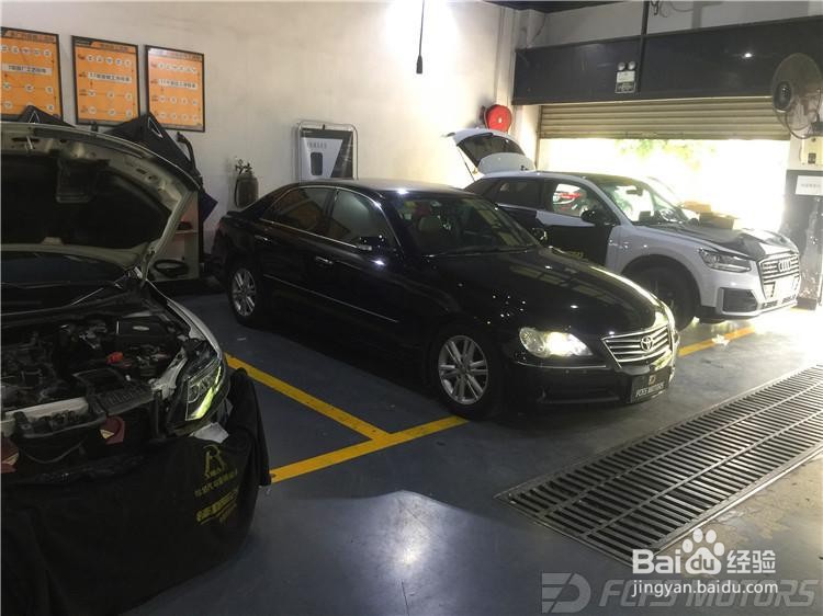 东莞改灯,汽车改灯,丰田锐志大灯升级LED透镜