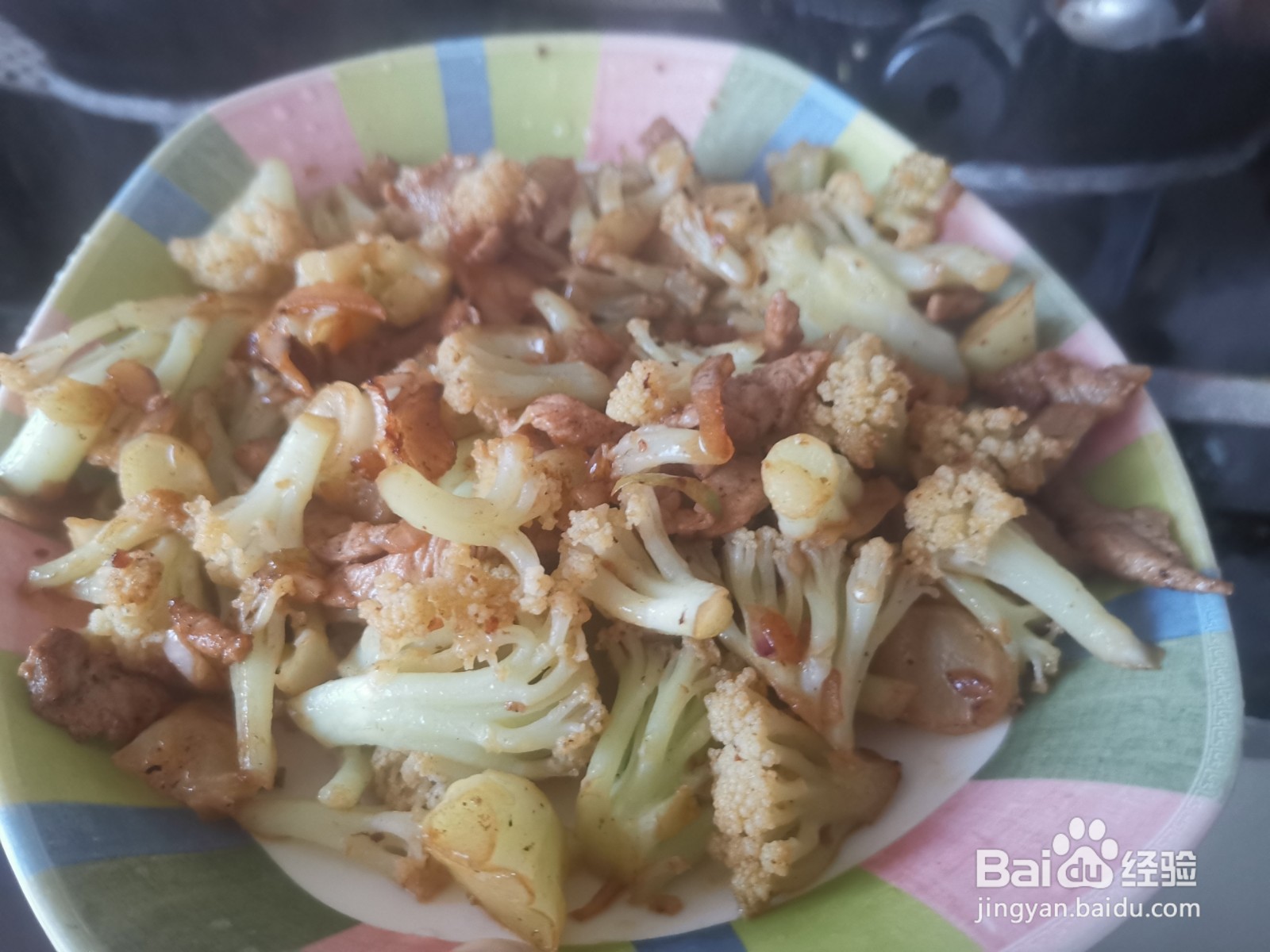 花菜炒肉丝的做法