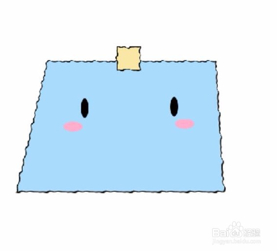 PS毛巾笑脸表情