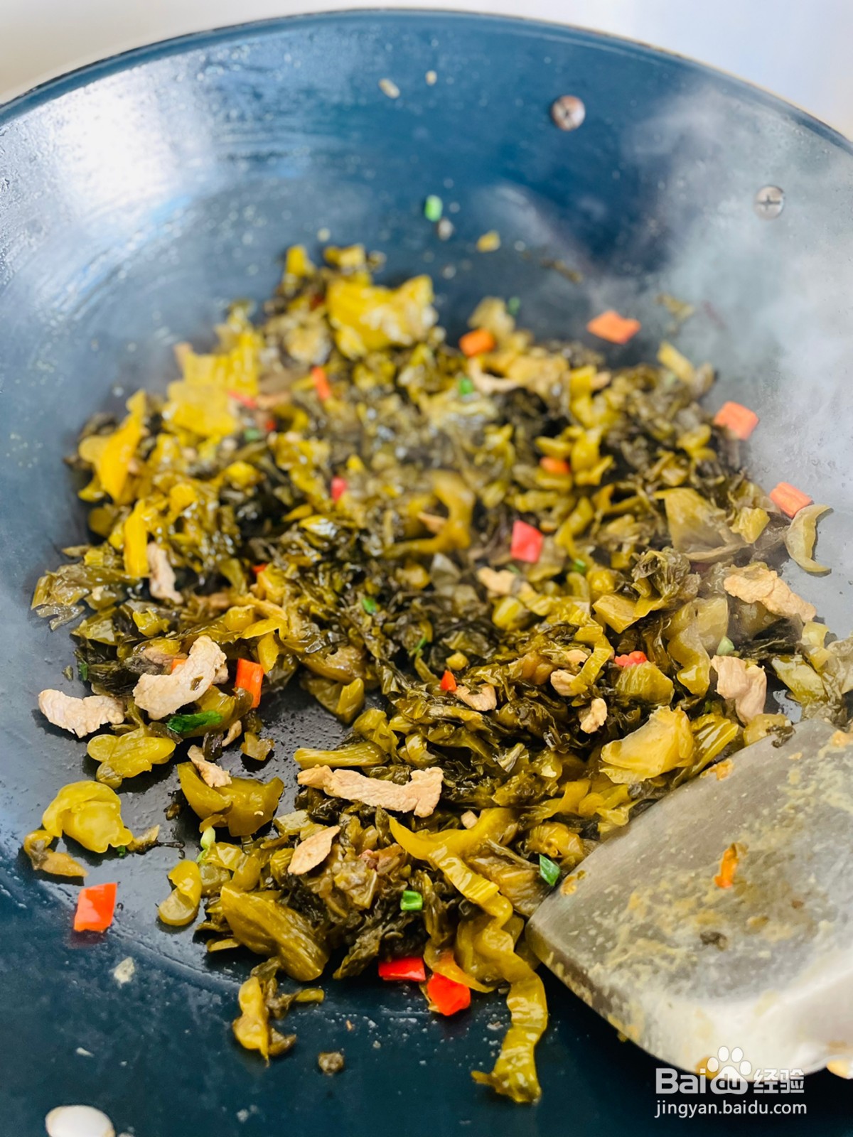 酸菜炒肉丝的做法