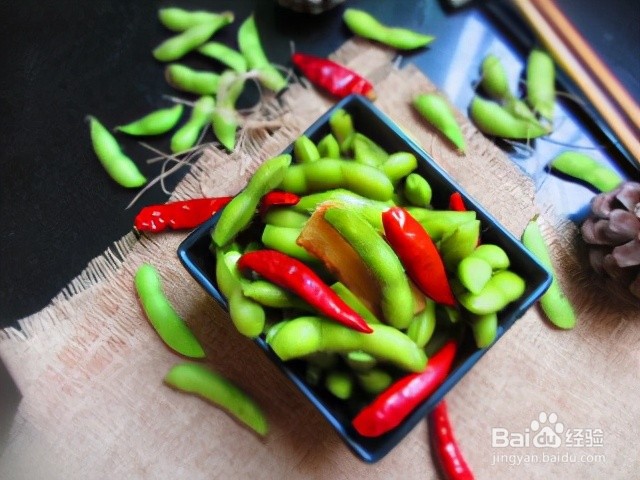 五香毛豆怎么煮？