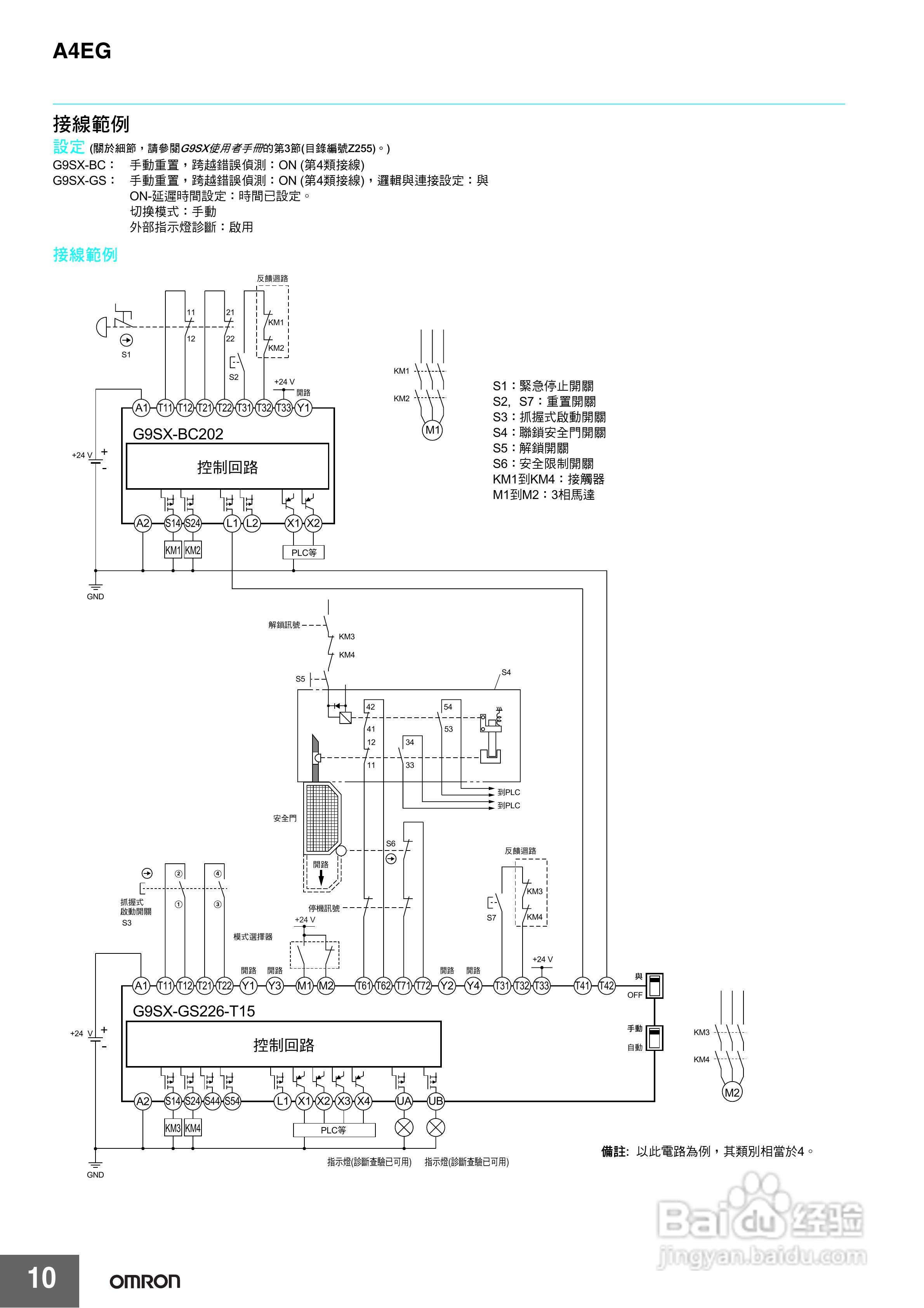 OMRON A4EG抓握式启动开关说明书:[1]