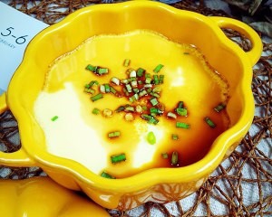 健康营养的蒸水蛋