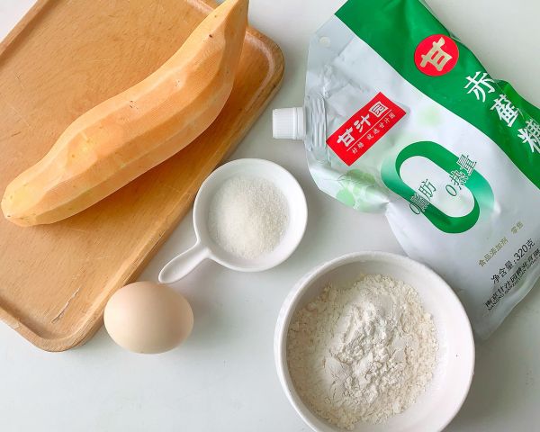 无油低卡红薯饼