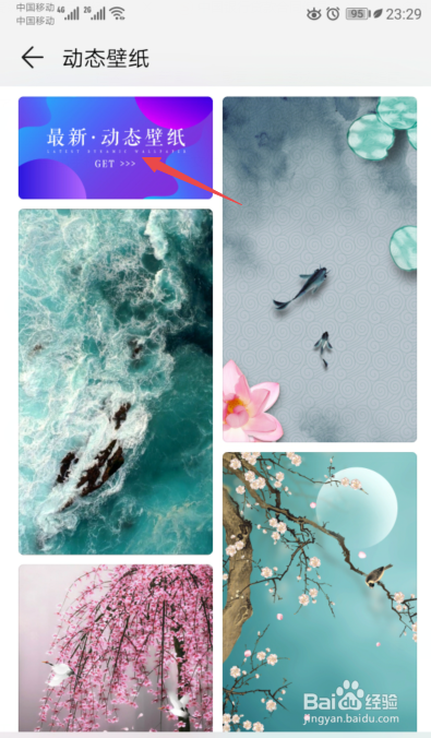 mate20如何改动态壁纸