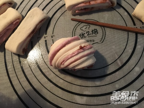 双色玫瑰酱卷