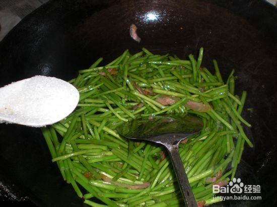 “洲八鲜”之——芦蒿炒腊肉