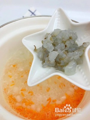 健康养生佳品冬瓜虾碎小米面条的做法