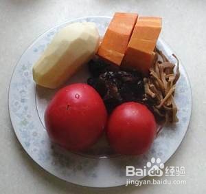 西红柿南瓜疙瘩汤