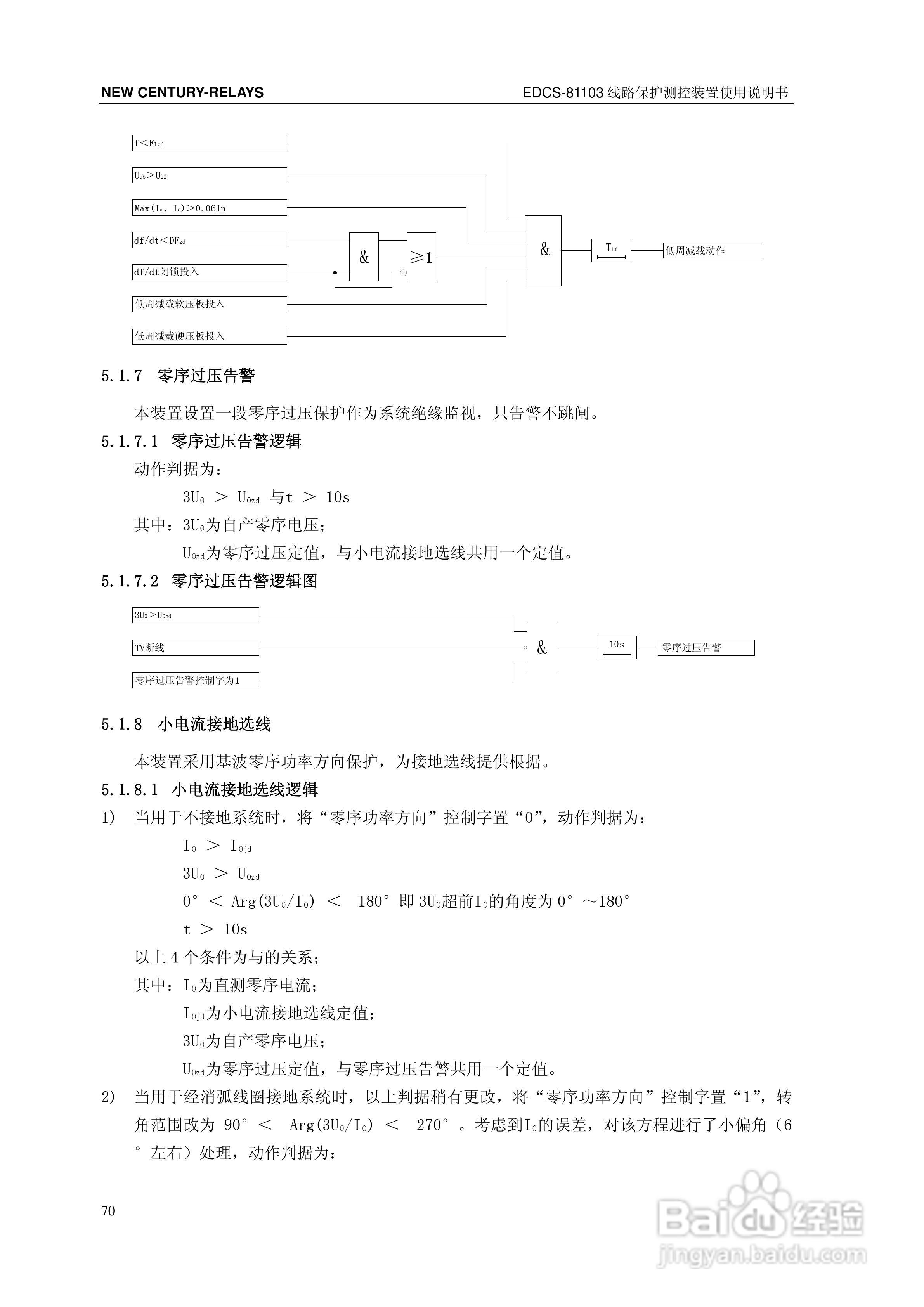 新世纪EDCS-81103线路保护测控装置说明书:[8]