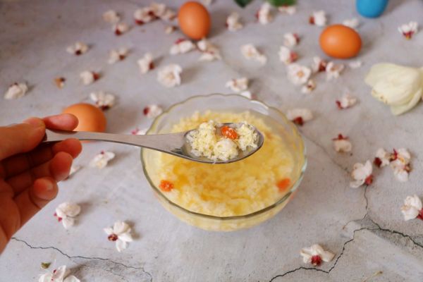 开胃滋补枸杞米酒蛋花汤