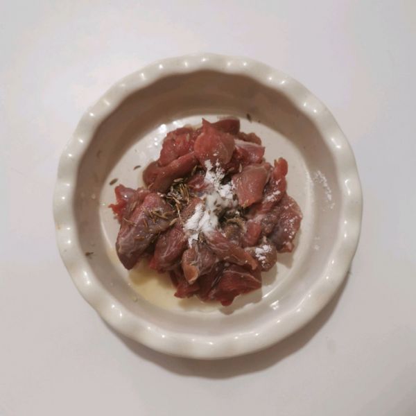 锡纸孜然焖烤牛肉