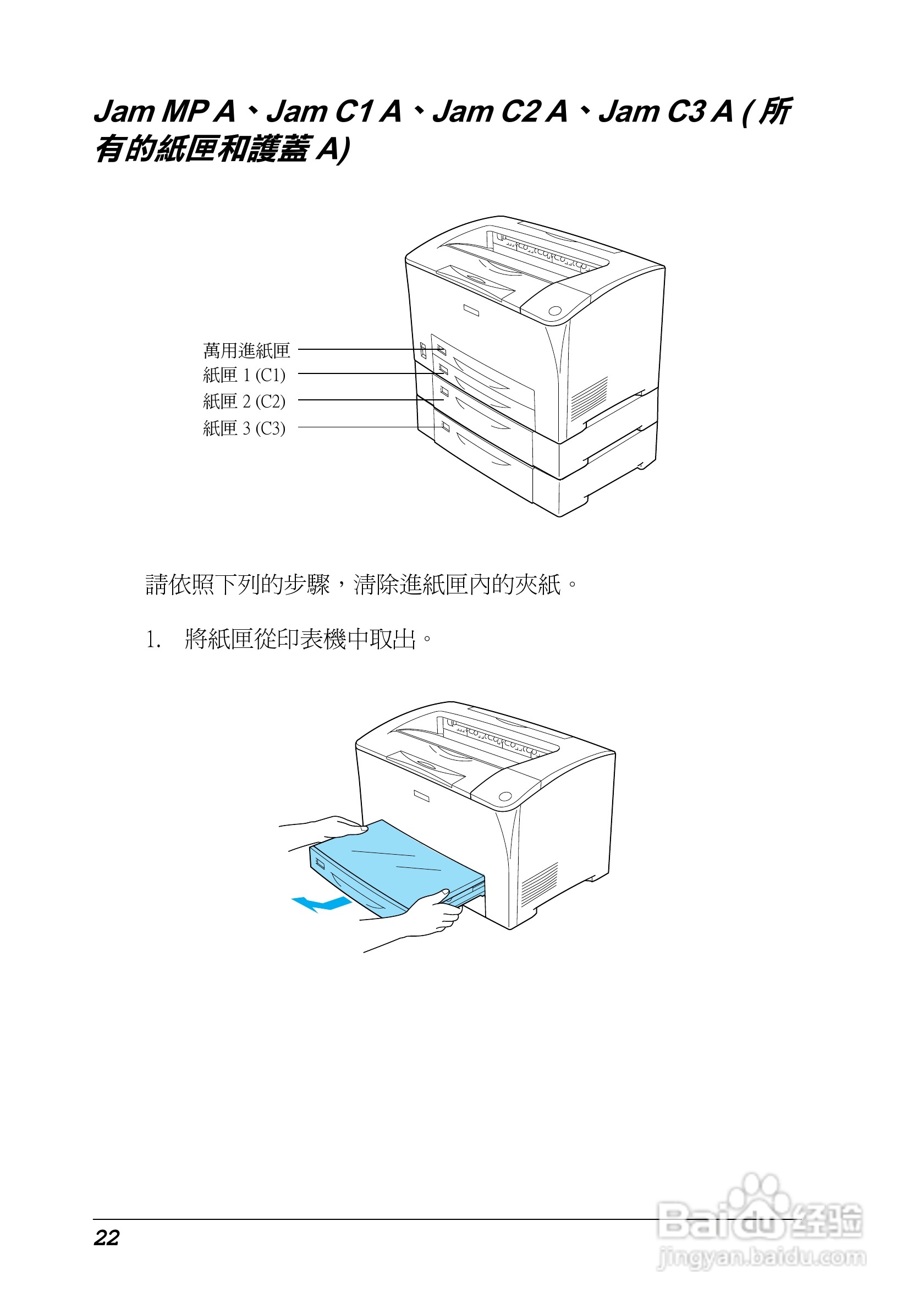 Epson Epl N2500打印机说明书 3 百度经验 4107