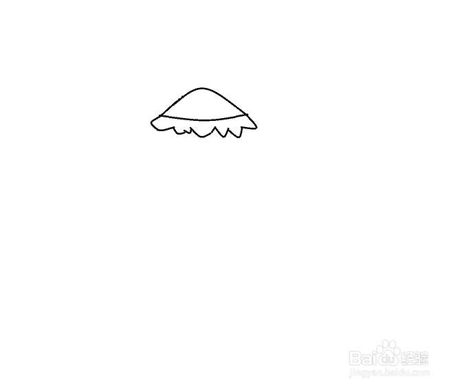 汉堡的简笔画