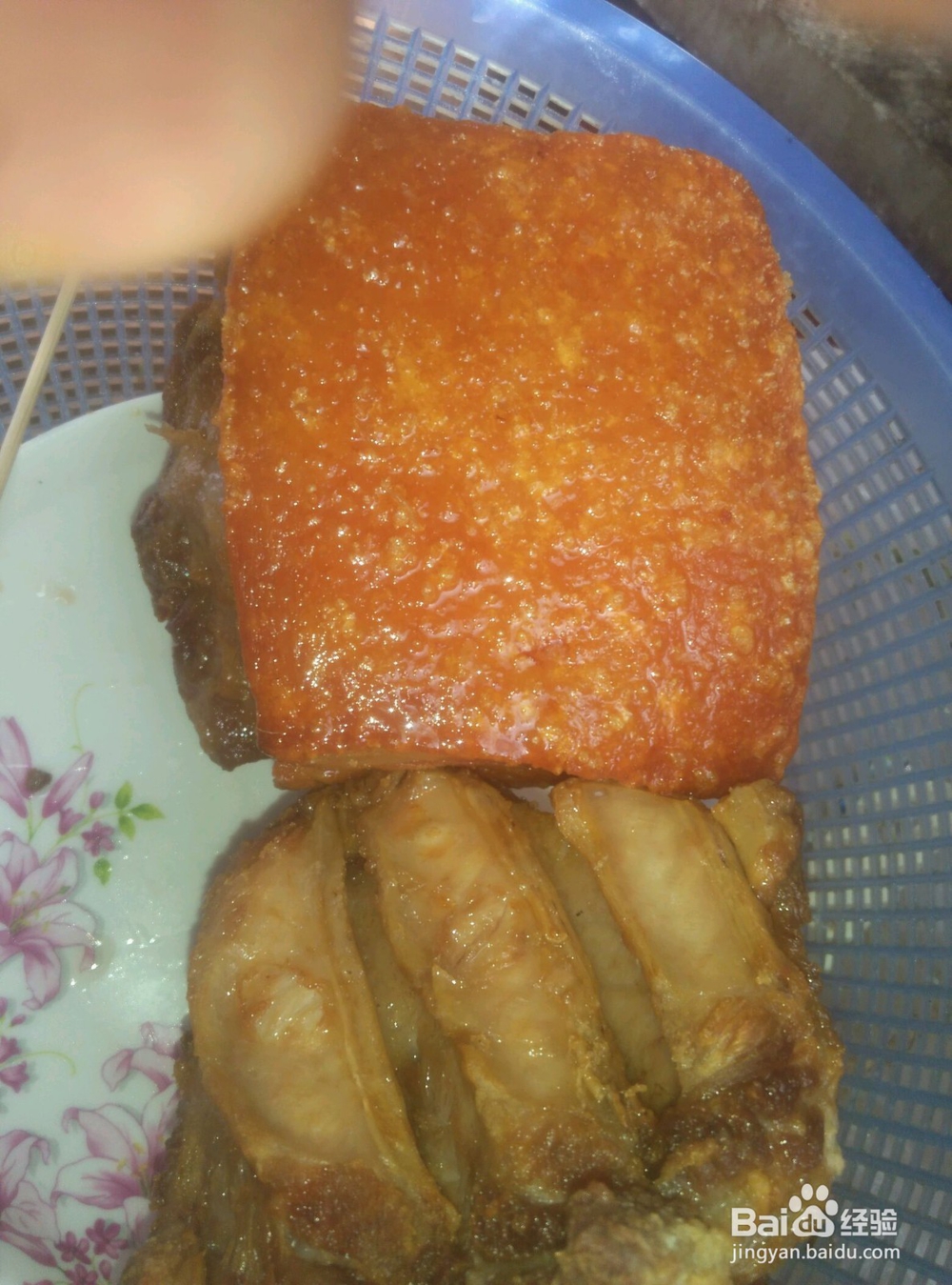 炸扣肉起泡正确炸法