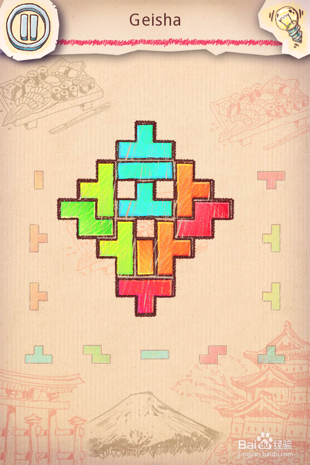 Doodle Fit2 攻略-10 Japan 日本