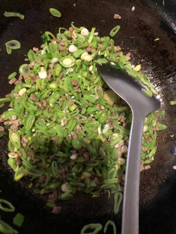 肉沫豆角打卤面