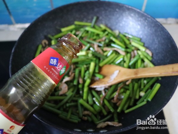 如何做美味的蒜苔炒肉