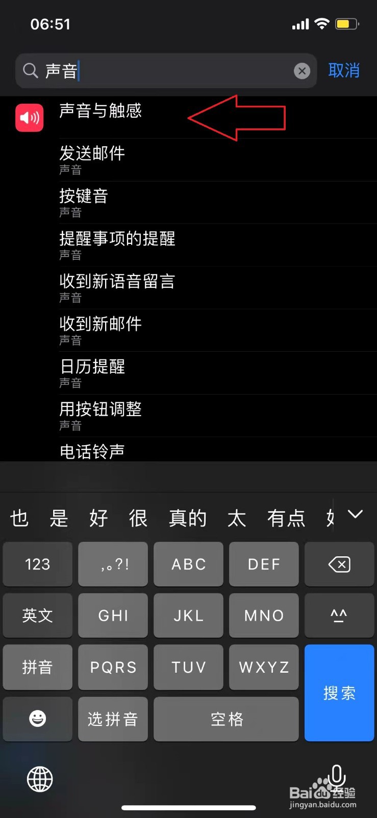怎样开启iphone12充电提示音