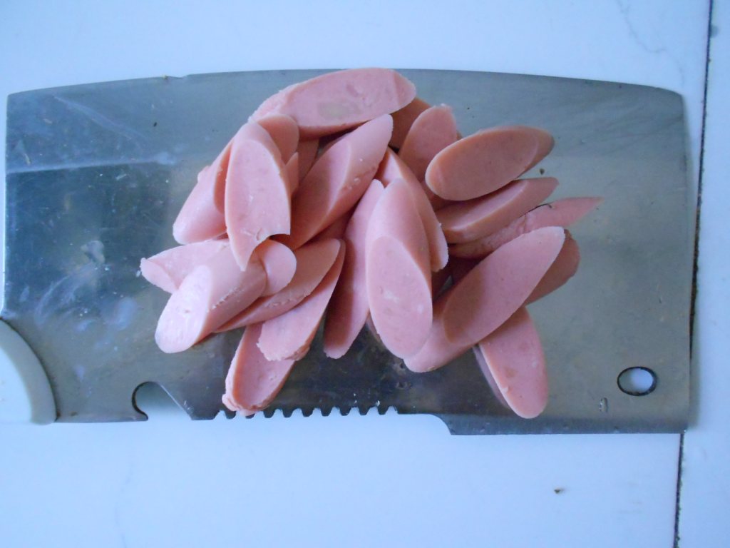 妈妈做的豆角炒香肠，真是人间美味！