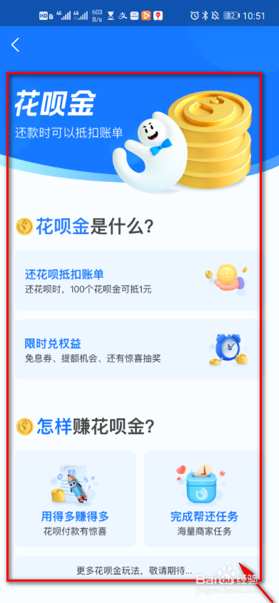 支付宝里的花呗金是什么