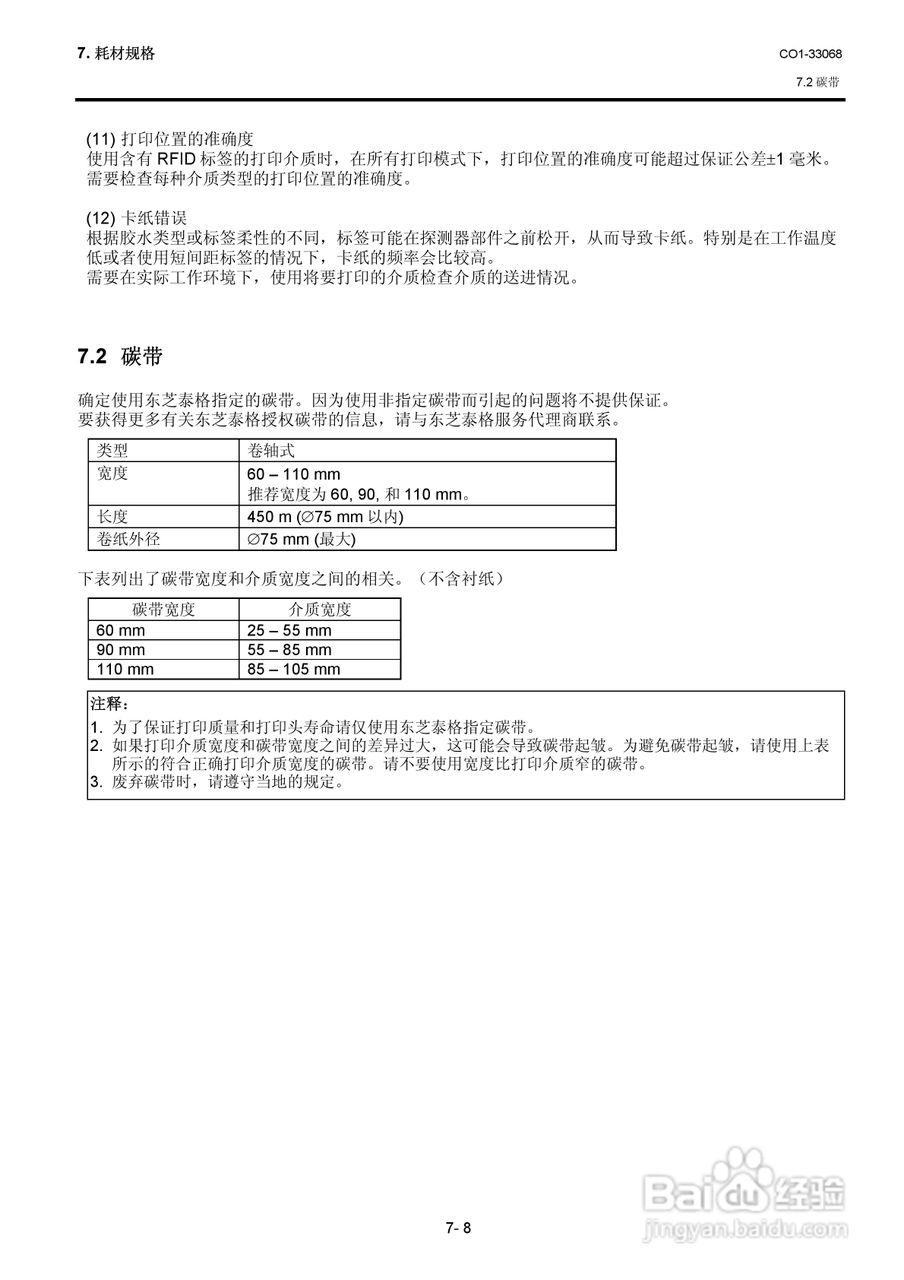 东芝 B-SA4TP打印机说明书:[11]