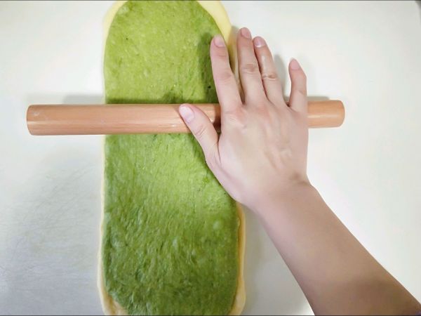 抹茶蜜红豆吐司