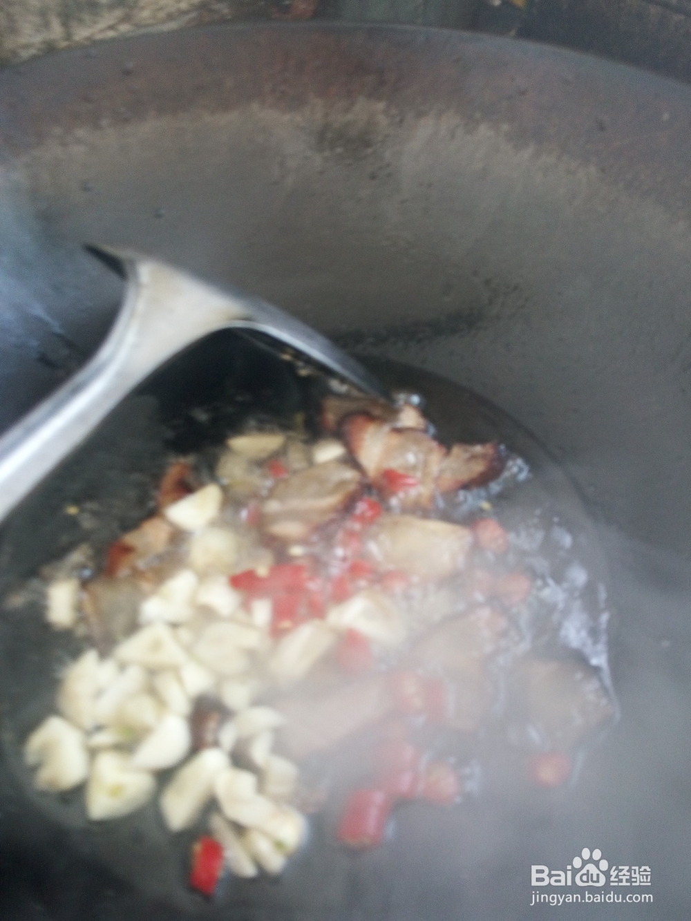 家常菜-藜蒿炒腊肉