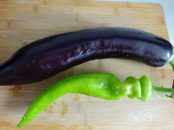 辣椒炒茄子的做法