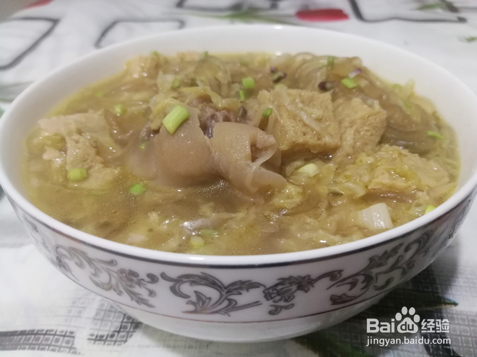 酸菜炖粉条的做法