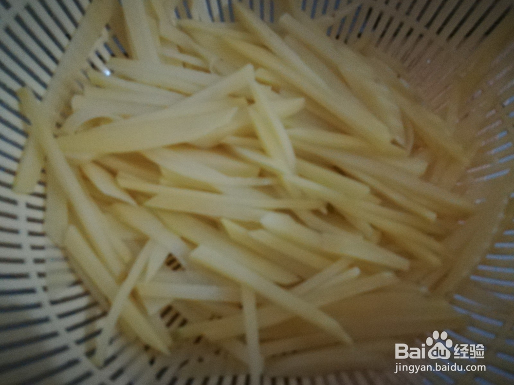 教你做简单开胃的醋溜土豆丝