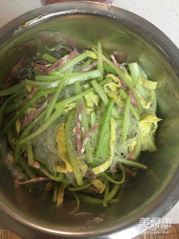 春雨沙拉的做法