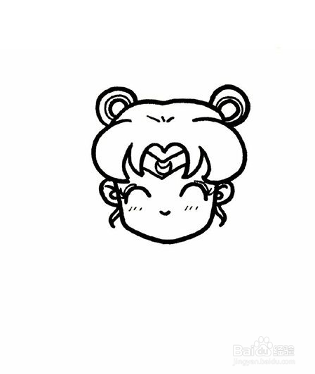 美少女战士简笔画教程