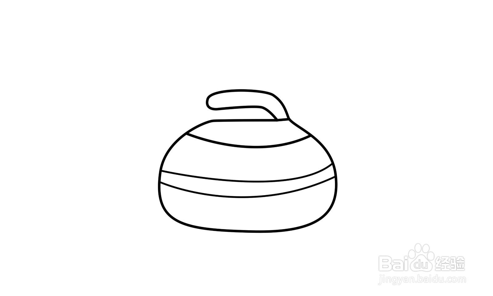 简笔画冰壶怎么画