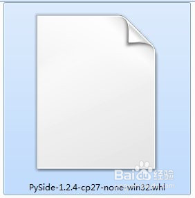 Python | PySide 安装