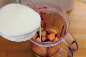 如何做石榴梨思慕雪