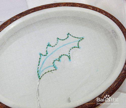 开始学习立体刺绣的绣法