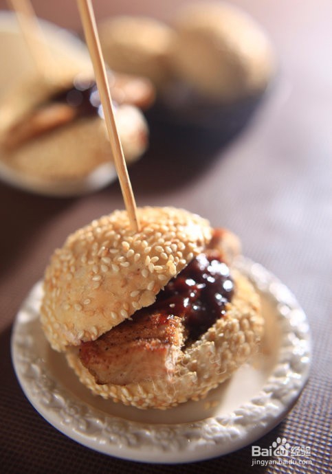 怎么做DIY芝麻面包球