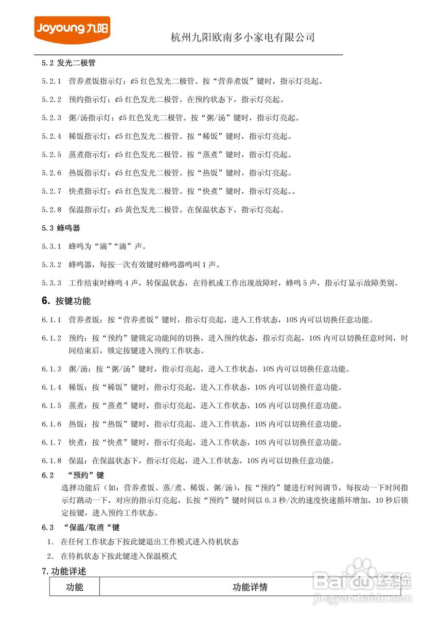 FE06系列电控技术规格书-2012-05-29