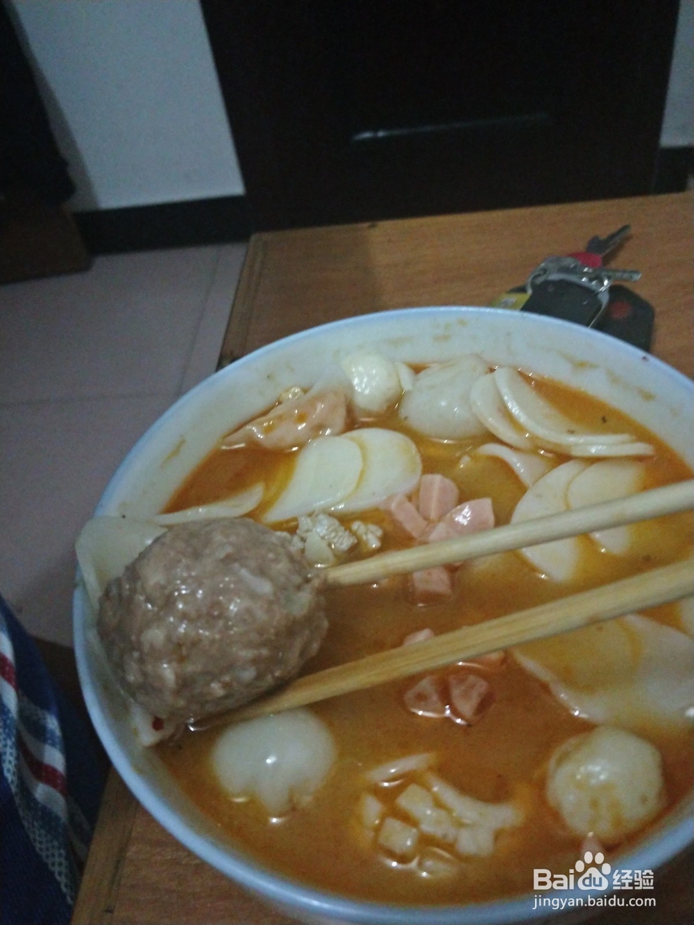 菜市场的菜丸子煮年糕怎么煮