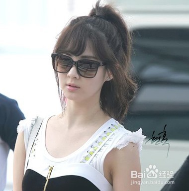 职场OL必学马尾辫发型,气质有魅力