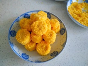 香蕉丸子又香又脆